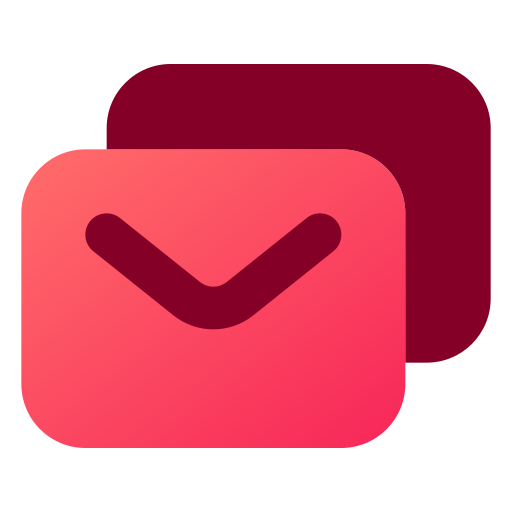 mails Generic gradient fill icon