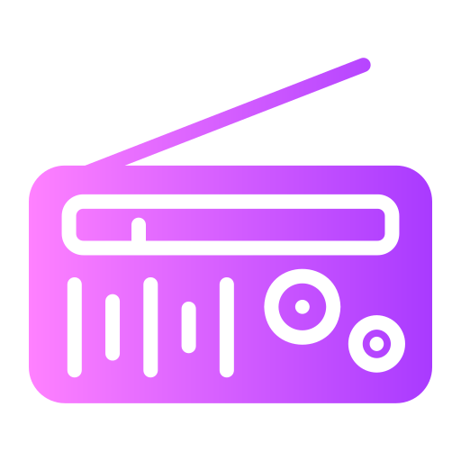 radio Generic gradient fill icon