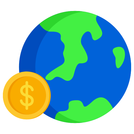 Global economy Generic color fill icon