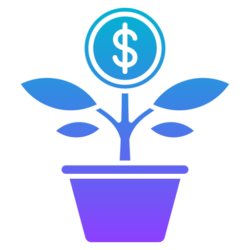 return on investment Generic gradient fill icon
