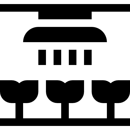 ligero Basic Straight Filled icono