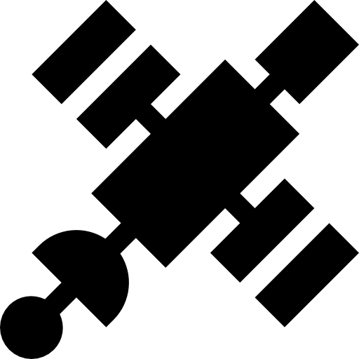 위성 Basic Straight Filled icon