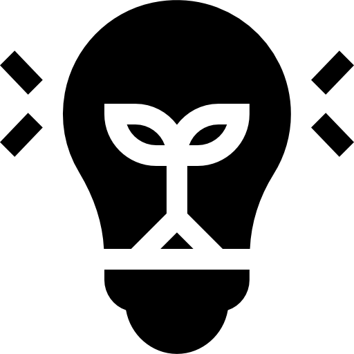 bulbo Basic Straight Filled icono
