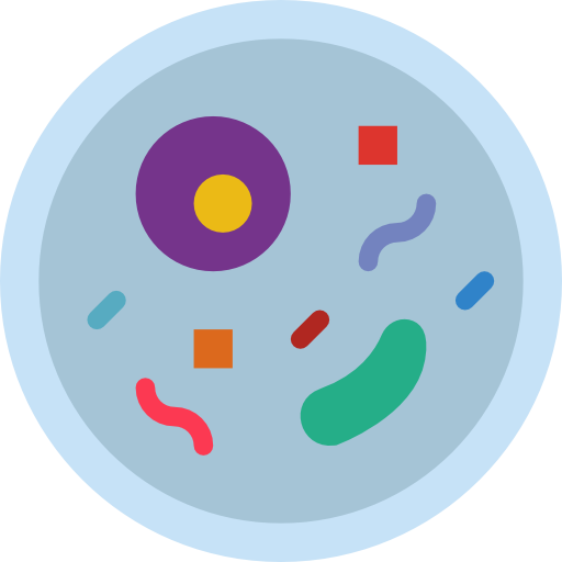 Petri dish prettycons Flat icon