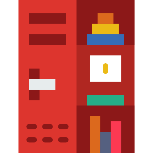 Locker prettycons Flat icon