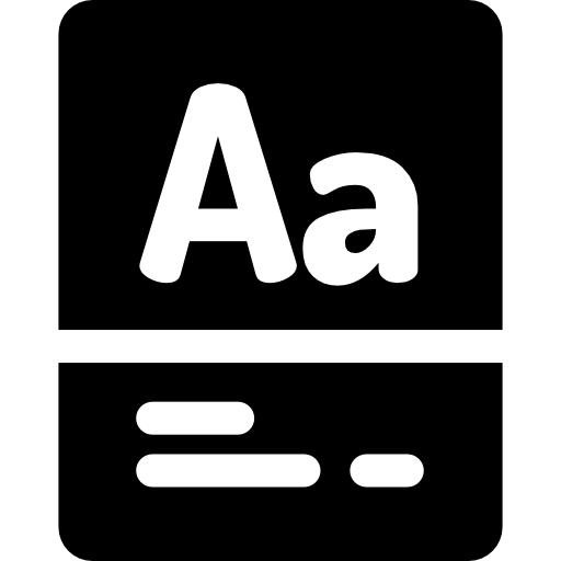 wortschatz Basic Rounded Filled icon