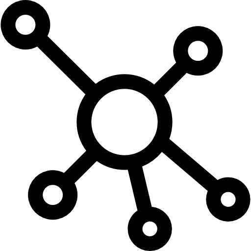 molekül Basic Rounded Lineal icon