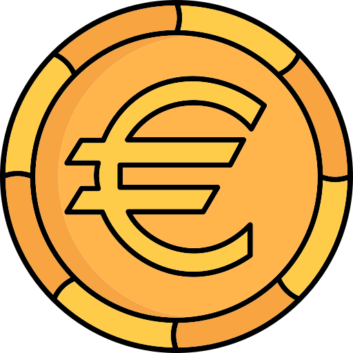 Euro Generic color lineal-color icon