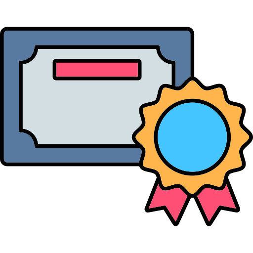 Certificate Generic color lineal-color icon