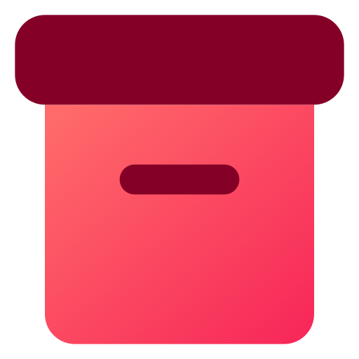 box Generic gradient fill icon