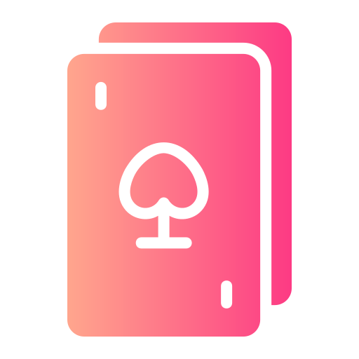 Playing card Generic gradient fill icon