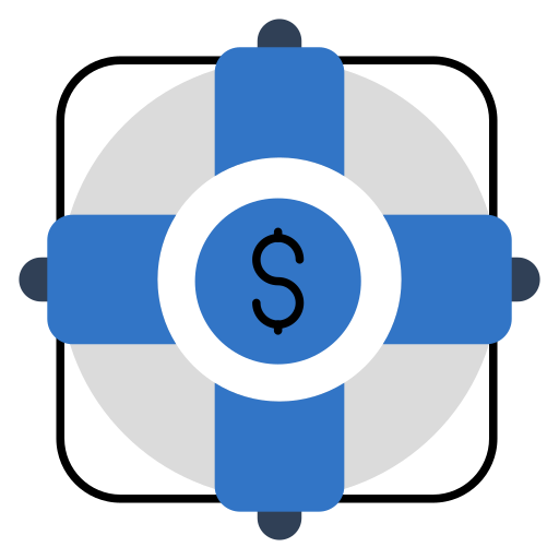 Money saving Generic color fill icon