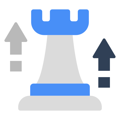 pezzo degli scacchi Generic color fill icona