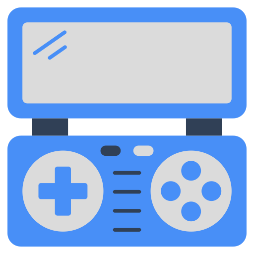konsola do gier Generic color fill ikona
