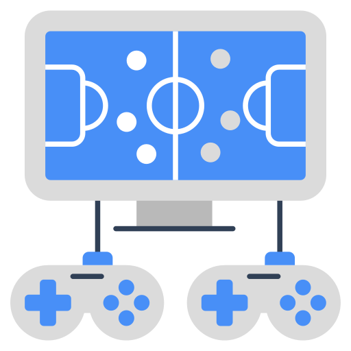 Computer game Generic color fill icon