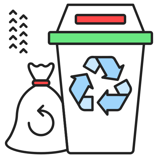 reciclaje Generic color lineal-color icono