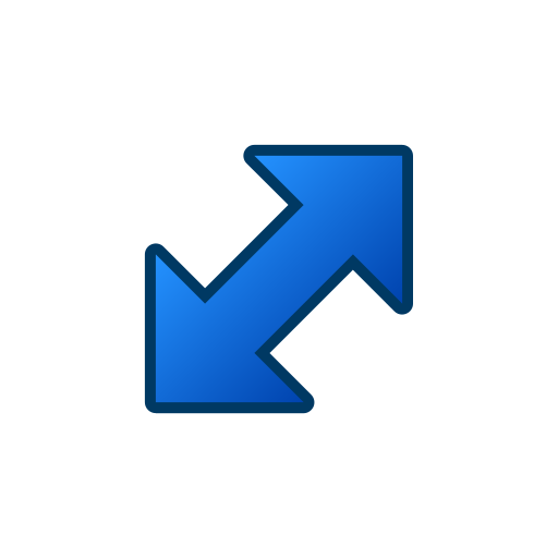 Left and right arrows Generic gradient lineal-color icon