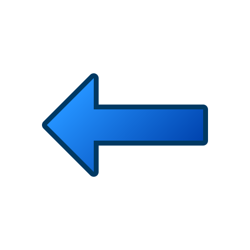 Left arrow Generic gradient lineal-color icon