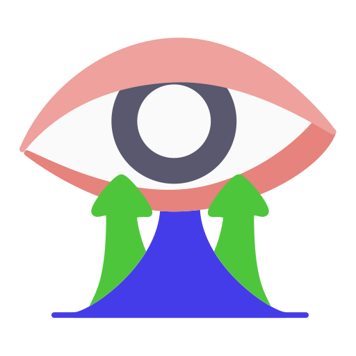 Глаз Generic color fill иконка