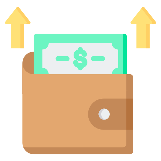Spending money Generic color fill icon