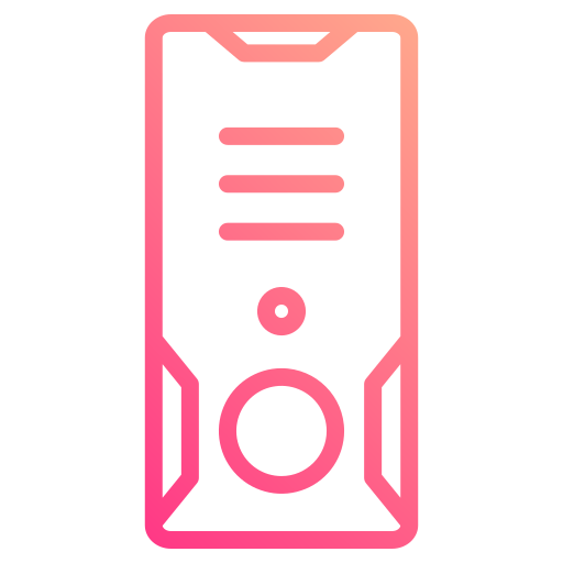 Pc tower Generic gradient outline icon