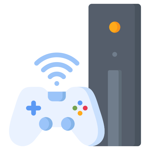 Game console Generic color fill icon