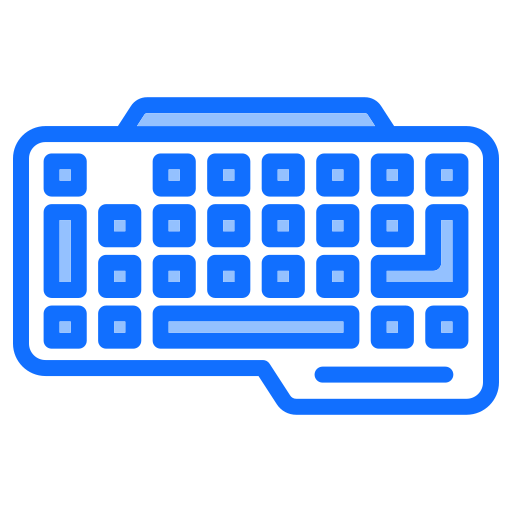 toetsenbord Generic color lineal-color icoon