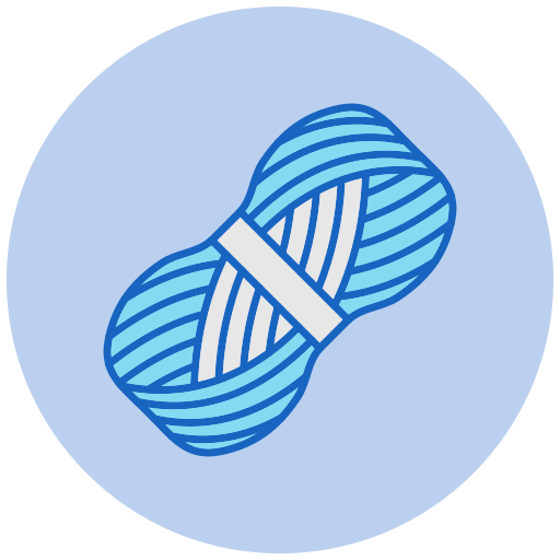 Yarn Generic color lineal-color icon