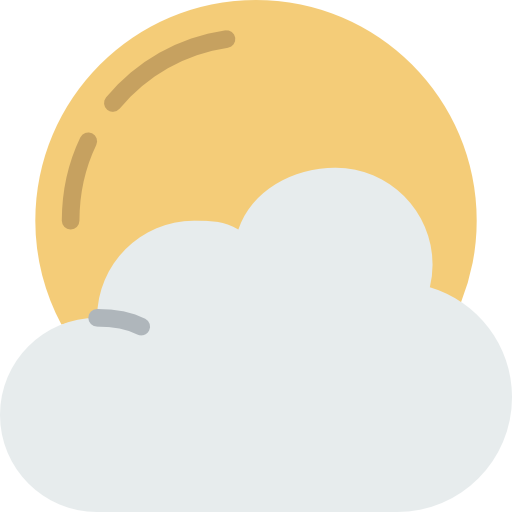 Cloudy prettycons Flat icon