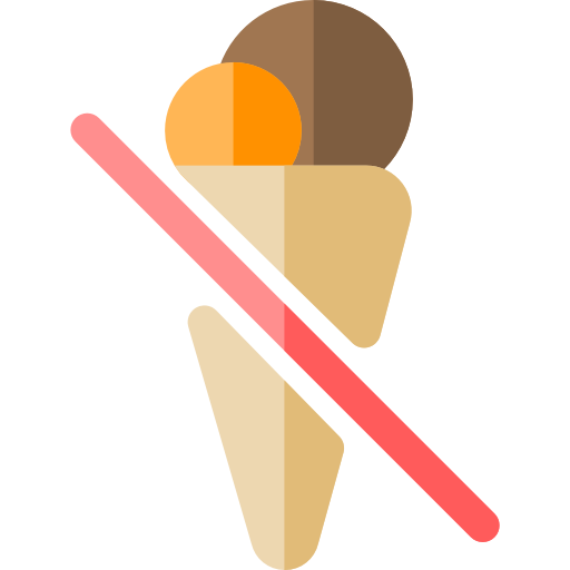 sin helado Basic Rounded Flat icono