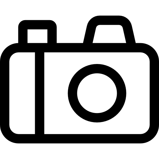 cámara Basic Rounded Lineal icono