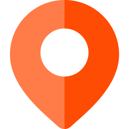 emplacement Basic Rounded Flat Icône