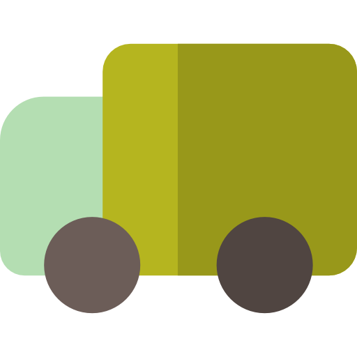 lieferwagen Basic Rounded Flat icon