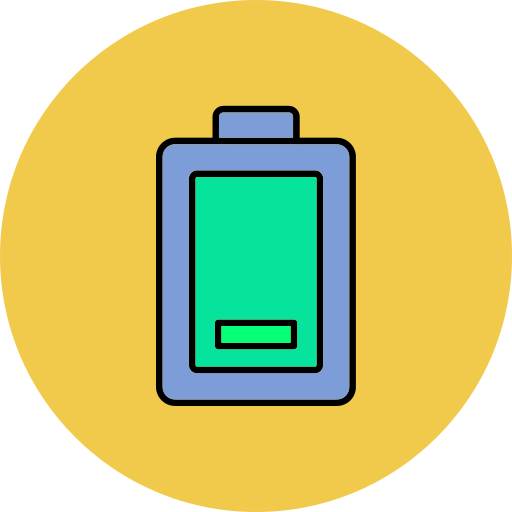 Низкий заряд батареи Generic color lineal-color иконка