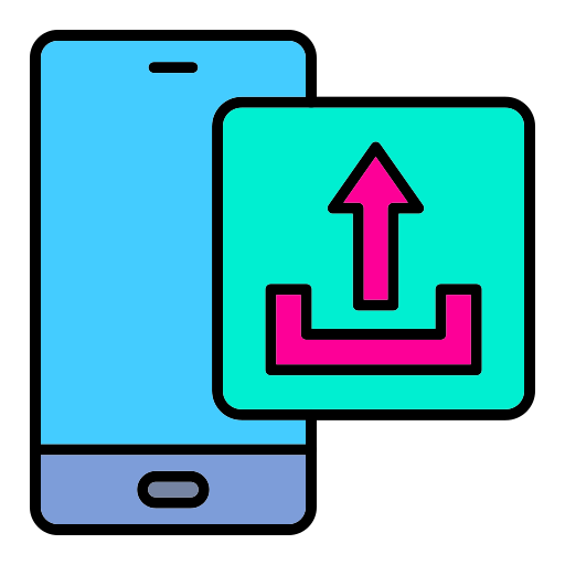 Upload Generic color lineal-color icon