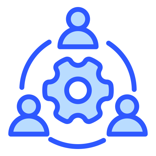 Team Work Generic color lineal-color icon