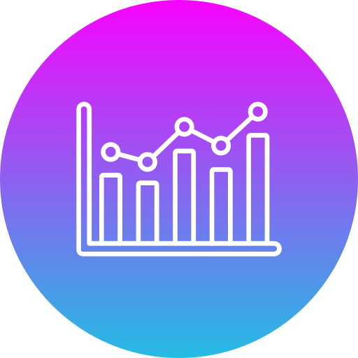 grafico Generic gradient fill icona