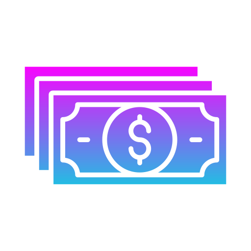 Cash Generic gradient fill icon