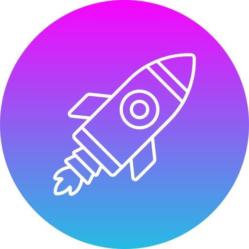 Rocket Generic gradient fill icon