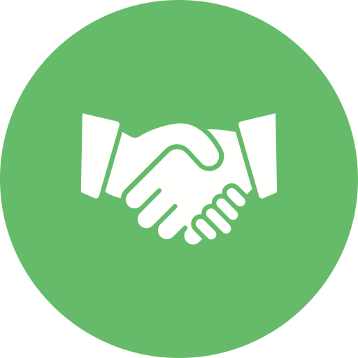 Handshake Generic color fill icon