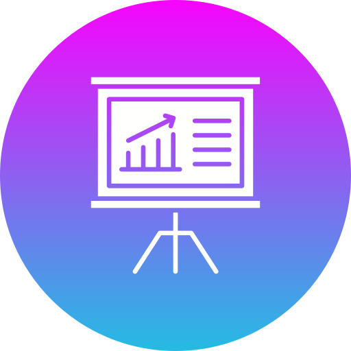 Presentation Generic gradient fill icon