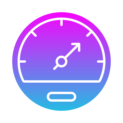 tachometer Generic gradient fill icon
