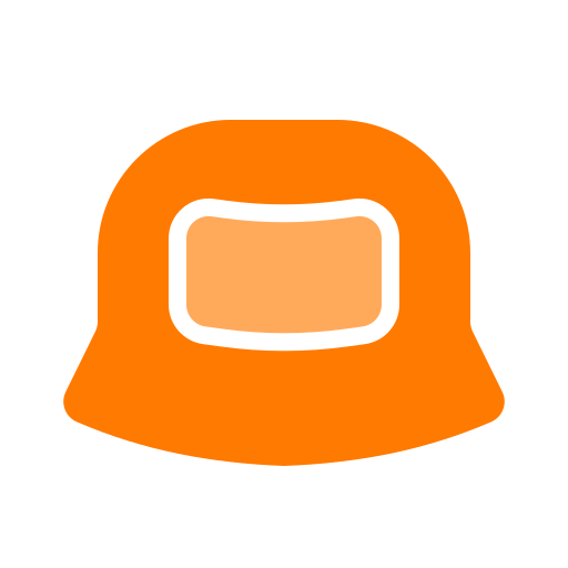 Bucket hat Generic color fill icon