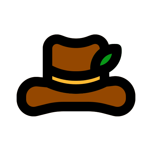 Fedora Hat Generic color lineal-color icon