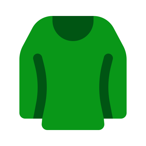 Long sleeved Generic color fill icon