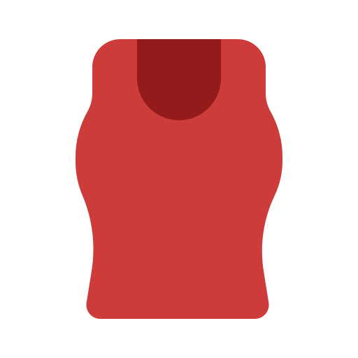 tanktop Generic color fill icoon