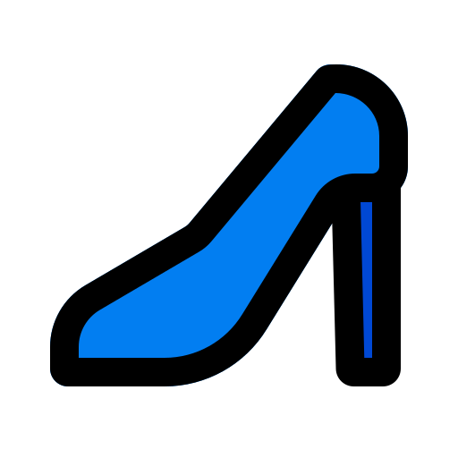 High Heel Generic color lineal-color icon