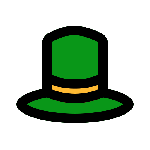 Top Hat Generic color lineal-color icon