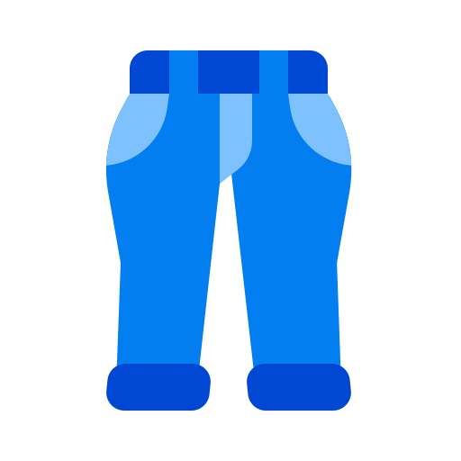 Jeans Generic color fill icon