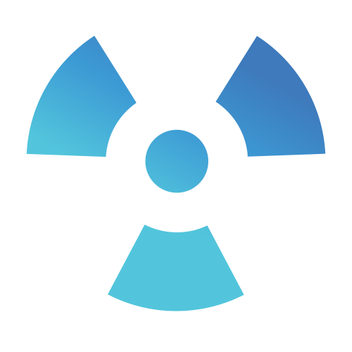 radioaktywny Generic gradient fill ikona